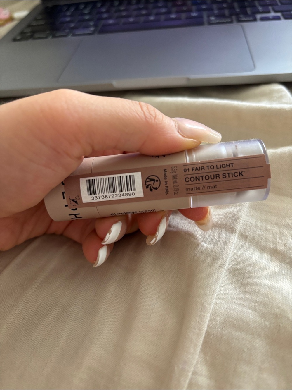 🎁 SEPHORA COLLECTION Cr3am Contour Stick in Shade: 01 fair to light - Picture 4 of 5